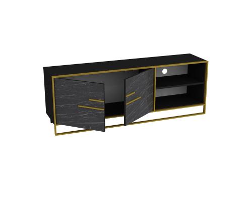 TV laud Polka - Black