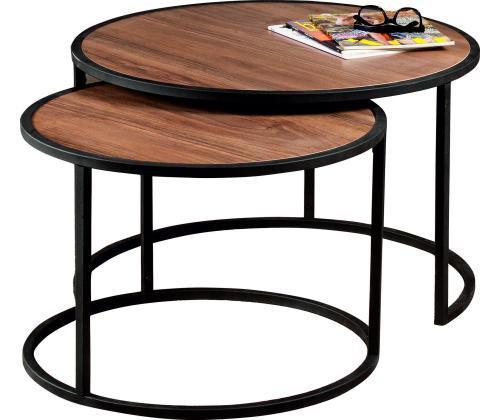 Mööblikomplekt lauad Tambur - Walnut