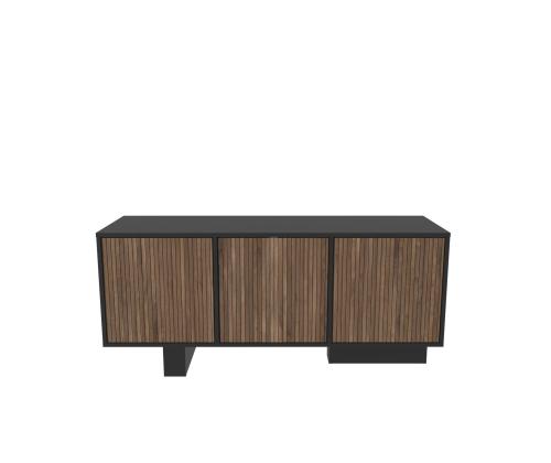 Monaco - Black, Light Walnut