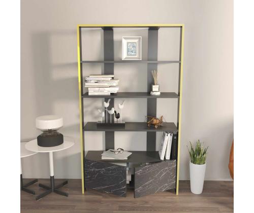 Elena - Black, Marble