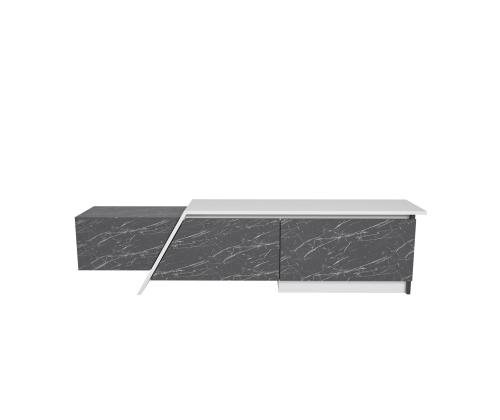 TV laud Zonas - White, Bendire