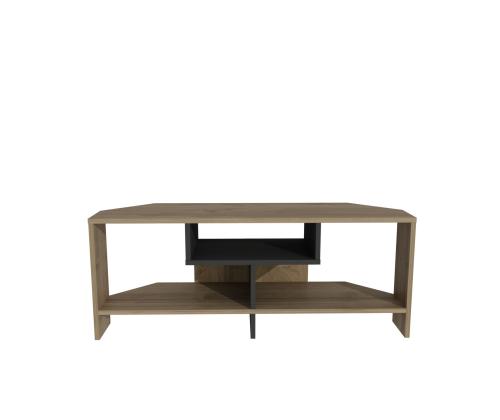 TV laud Maldiv - Walnut, White