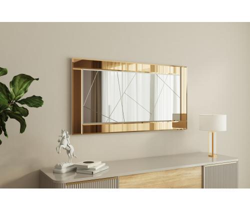 Peegel Pierre - Bronze, White