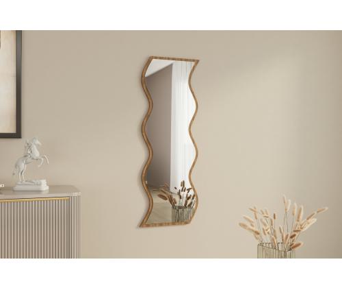 Peegel Safi - White, Walnut