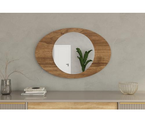 Peegel Obble - Walnut