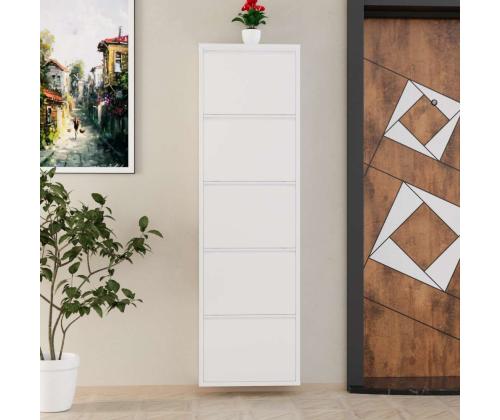 5 Piece Metal - White