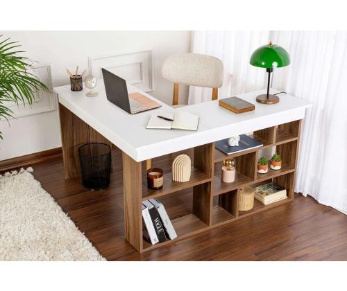 Vesper - Venezia Walnut, White