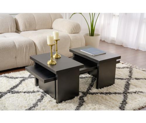 Kohvilaud Sanctuary - Wood Black