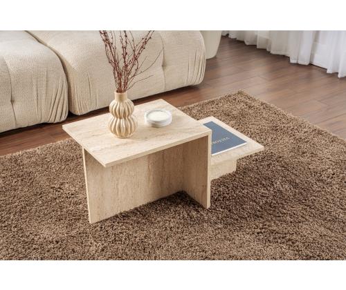 Kohvilaud Harmony - Travertine