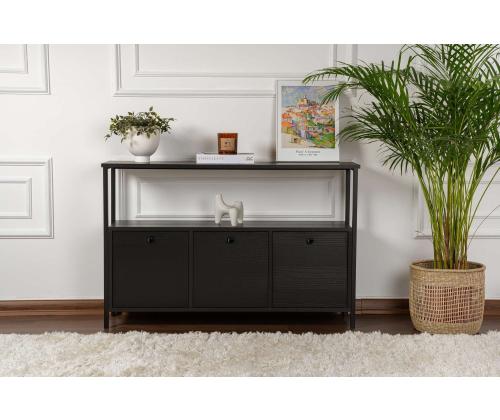 Solace - Wood Black, Black