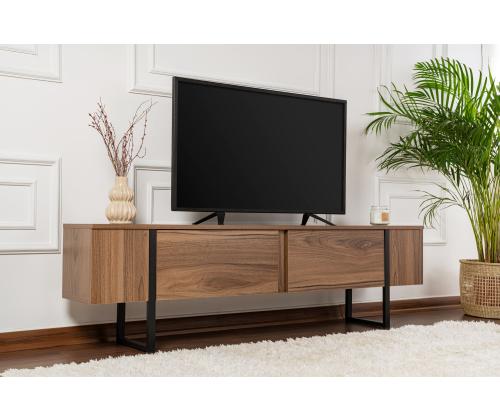 TV laud Serenity - Venezia Walnut, Black