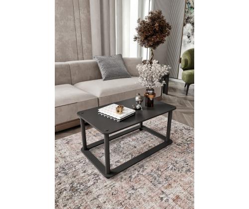 Kohvilaud Hole Rect - Black