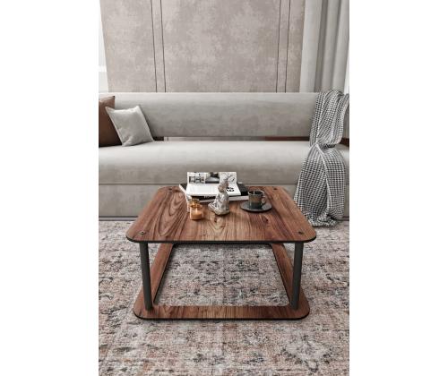 Kohvilaud Hole Square - Walnut