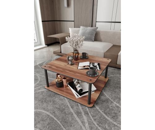 Kohvilaud Masivo Square - Walnut