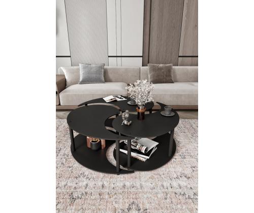 Kohvilaud Yin Yang 3 70 - Black