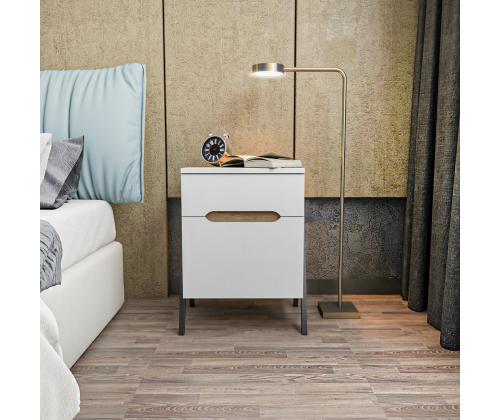 Neva - Walnut, White