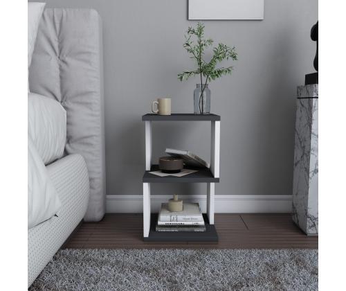 Carter - Anthracite, White