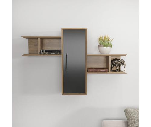 Olida - Walnut, Black