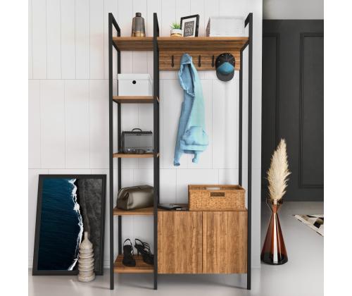 Doga - Walnut, Black