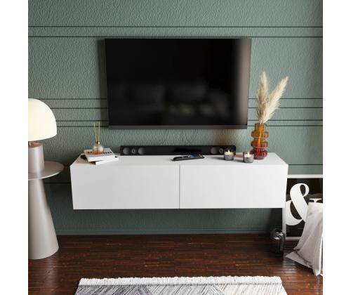 TV laud Poling - White