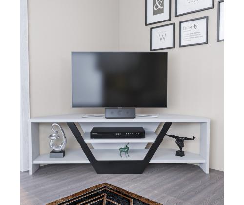 TV laud Sares - White, Black