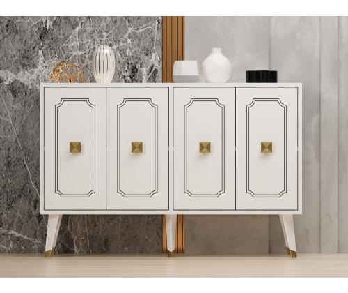 Roland - White, Gold