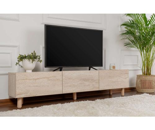 TV laud Alvin - Travertine