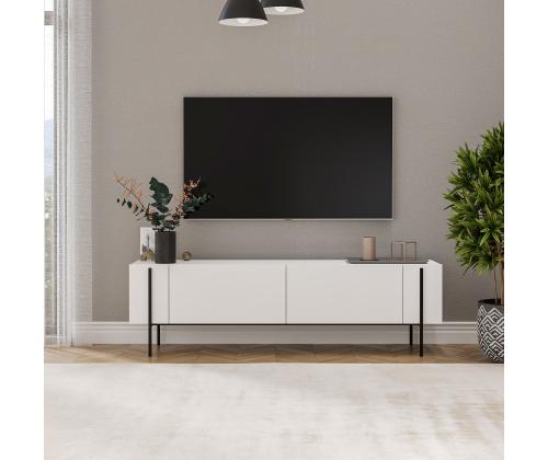 TV laud Herman - White