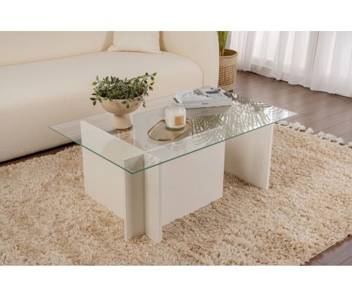 Kohvilaud Vetrino - Wooden White