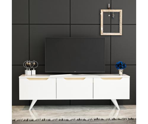 TV laud Prag - White