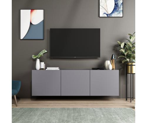 TV laud White - Anthracite