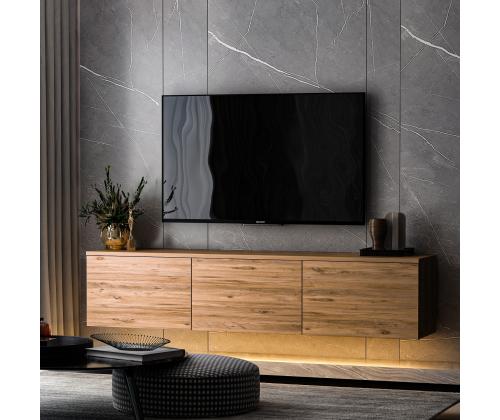 TV laud Neon Illuminated - Atlantic Pine