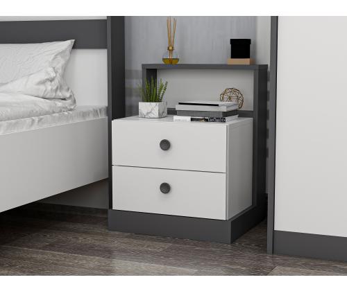 Life - White, Anthracite