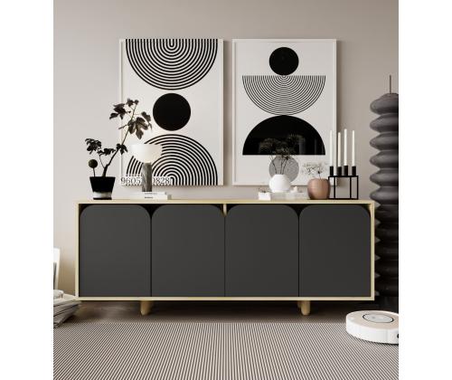 Lazio Bohem 180 - Sapphire Oak, Anthracite