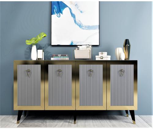 Bare - Anthracite, Gold