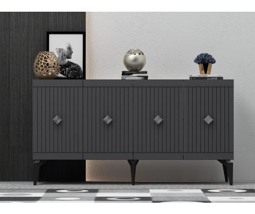 Midas - Anthracite, Silver