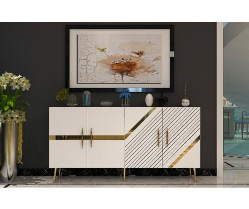 Fuga KB150 - White, Gold