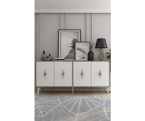 Figora - Sapphire Oak, White