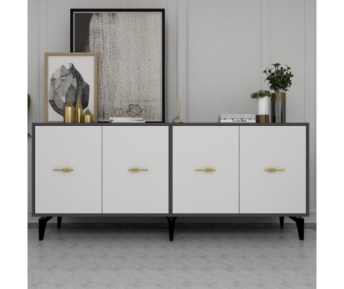 Sinta - Anthracite, White