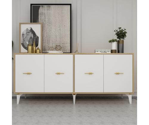 Sinta - Sapphire Oak, White