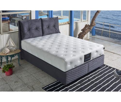 Visco Fusion 150x200 cm Double Size Memory Foam and Pocket Spring Luxury Soft Mattress