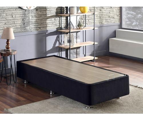 Ela Single - Black (100 x 200)