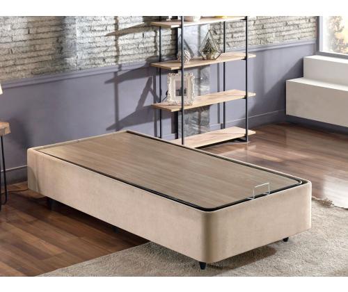 Ela Single - Light Brown (90 x 190)