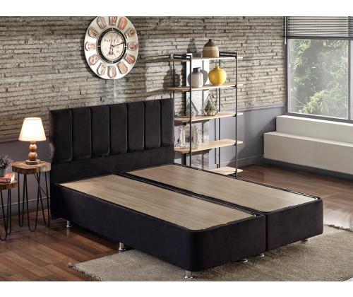 Ela Double - Black (160 x 200)