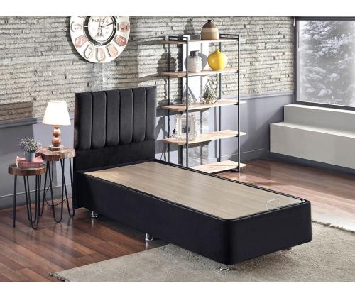 Ela Single - Black (120 x 200)