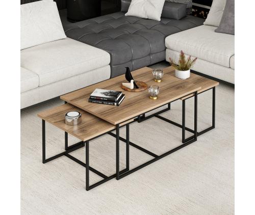 Mööblikomplekt lauad Levada - Walnut