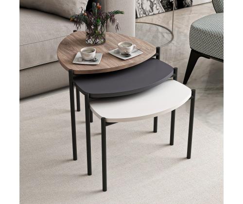 Mööblikomplekt lauad Lenny - Multicolor