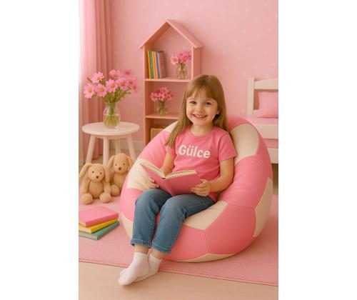 Football Small - White, Pink