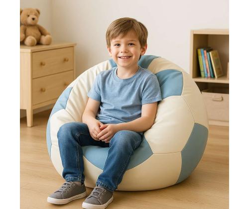 Football Small - Turquoise, White