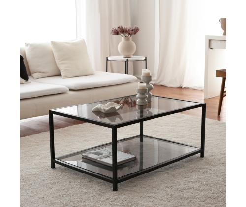 Kohvilaud Astro sehpa / füme temperli cam S400F